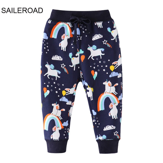 Spring Unicorn Rainbow Sweatpants