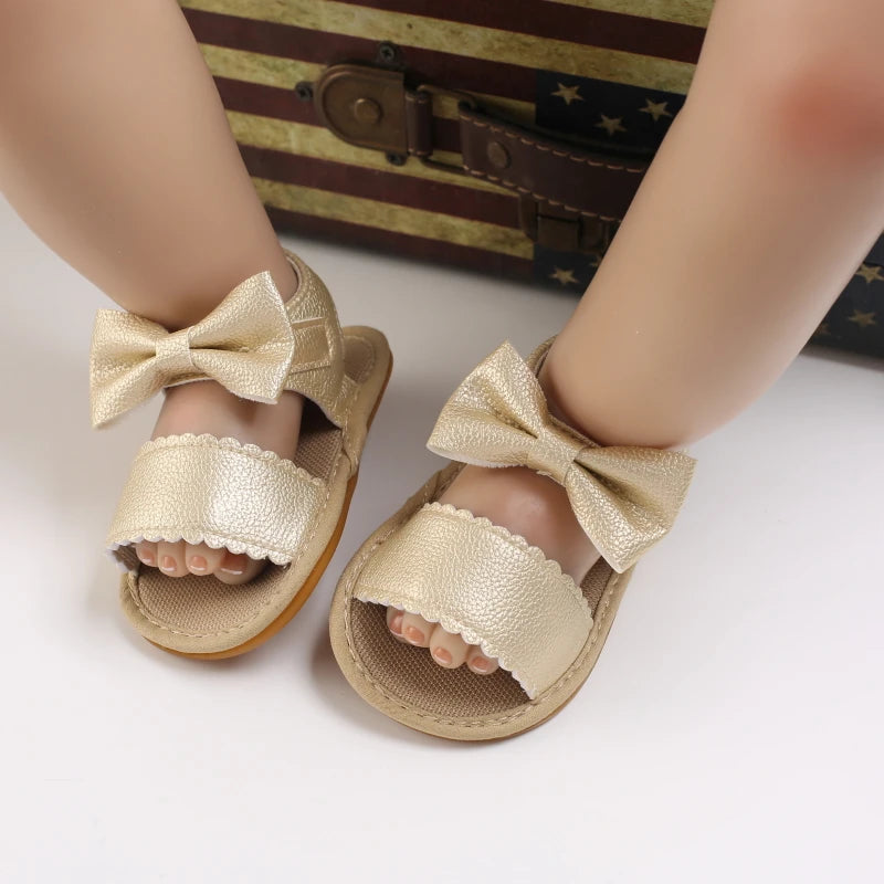 0-18M Baby gold  Sandals