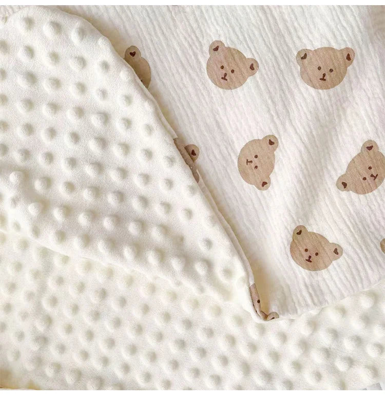 Muslin Baby Quilt Swaddle Blanket