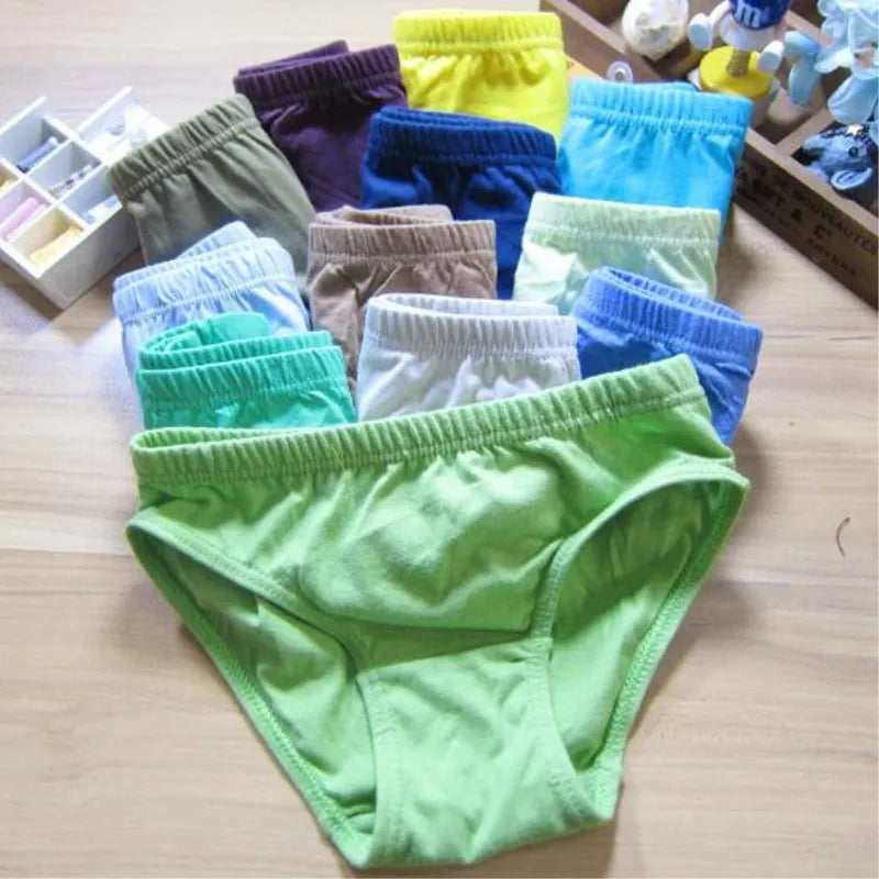 12pcs/kids Cotton Underwear