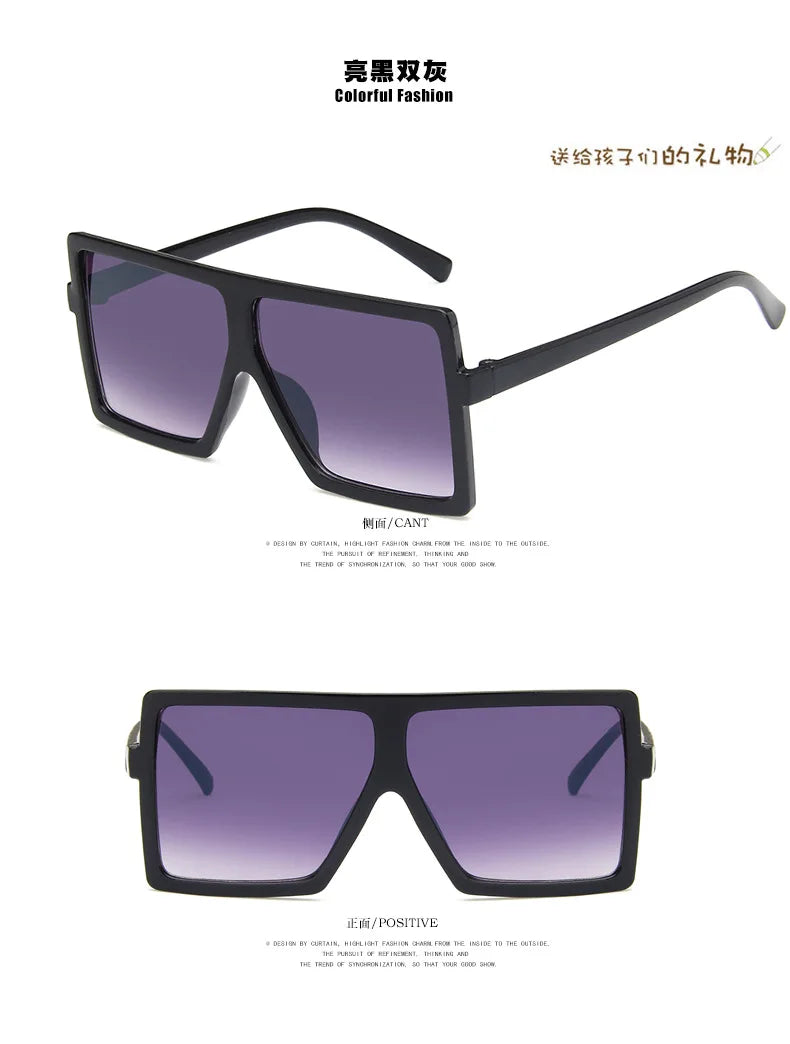 Oversized Square Kids Sunglasses