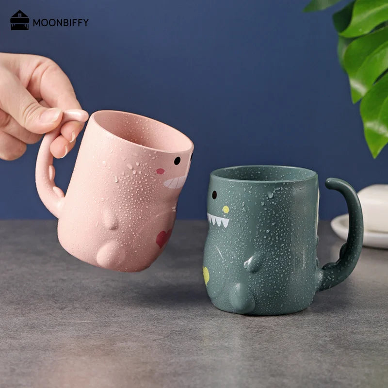 Adorable Dinosaur Mouthwash Cups