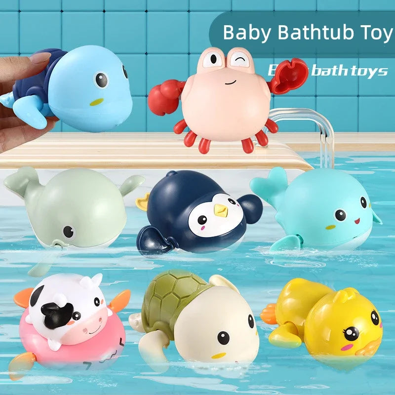 Bathtub Animals Clockwork Dolls