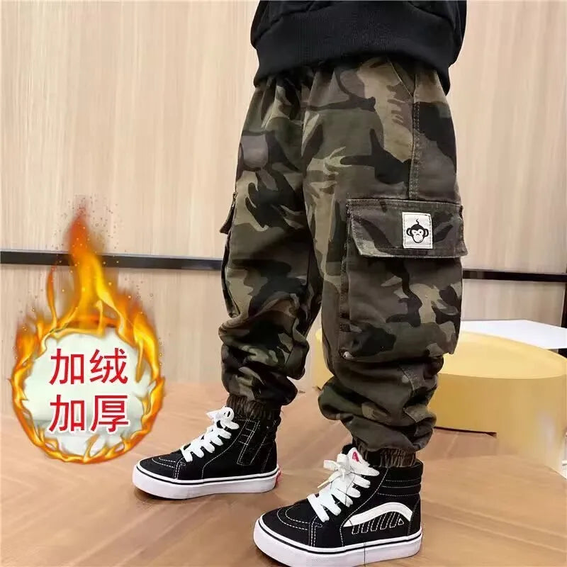 Children's Camouflage Cargo Pants