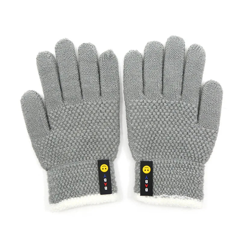 Kids Thick Knitted Glove