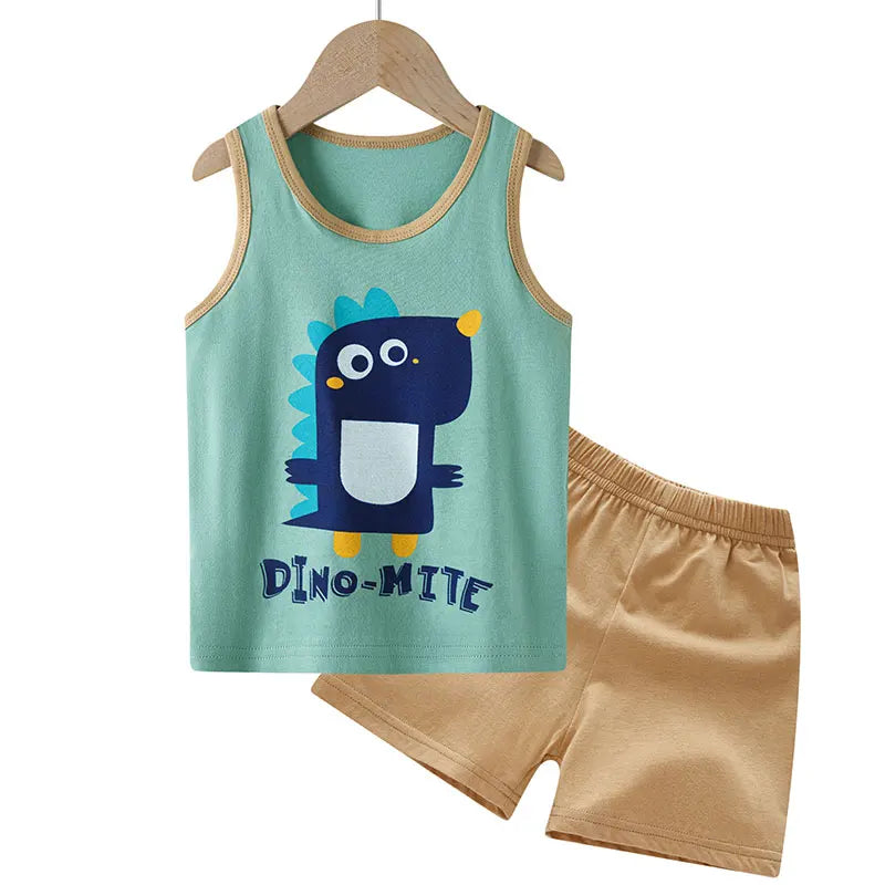 Toddler Pajamas Sets Cotton