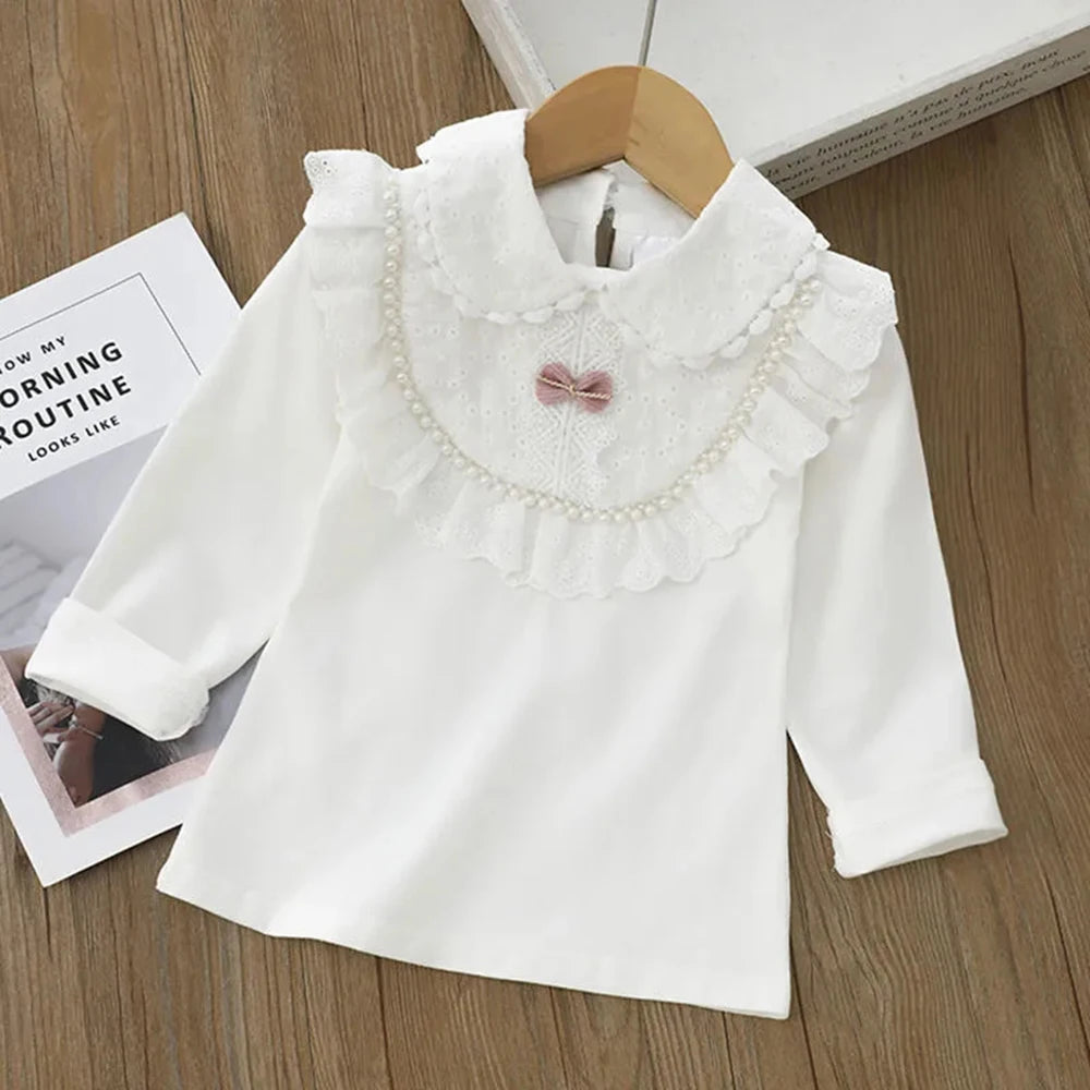 White Blouse with bow