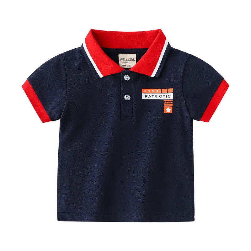 Boys Shirts Cotton Straight