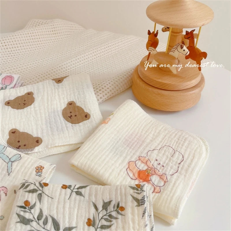 Cotton Baby Face Towel 4 Layer