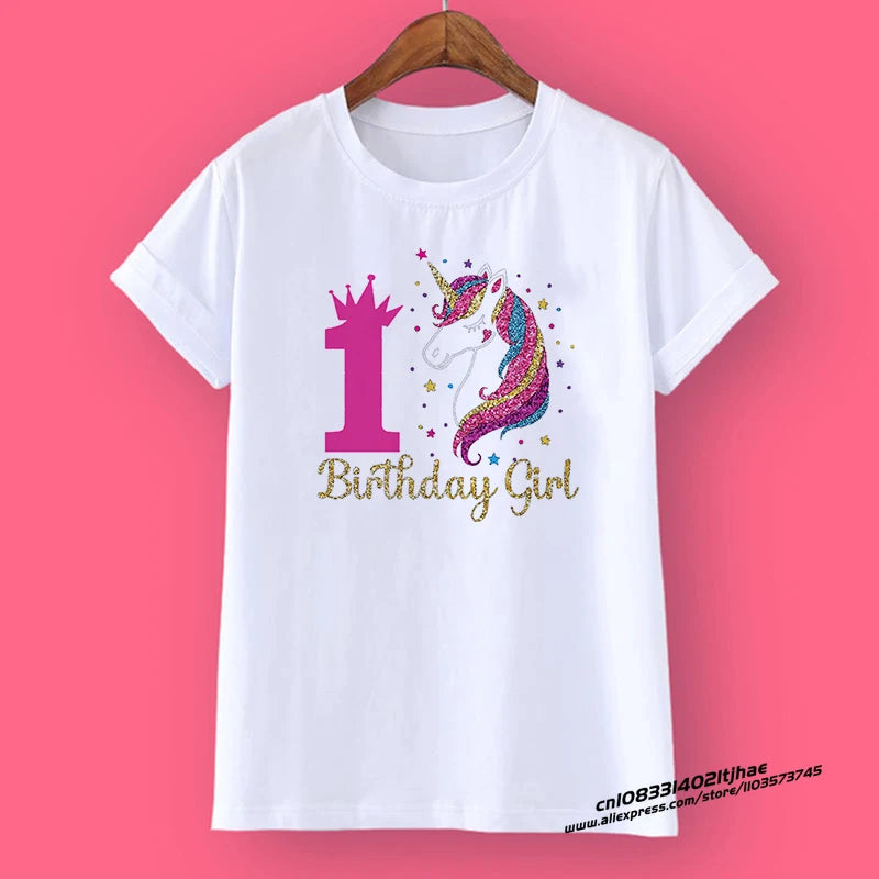 Unicorn Birthday Shirt 1-12