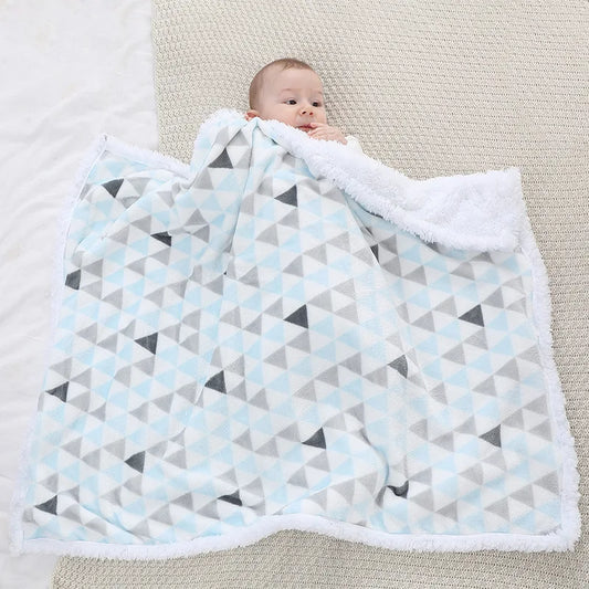 Baby Blanket Fleece thick Quilt