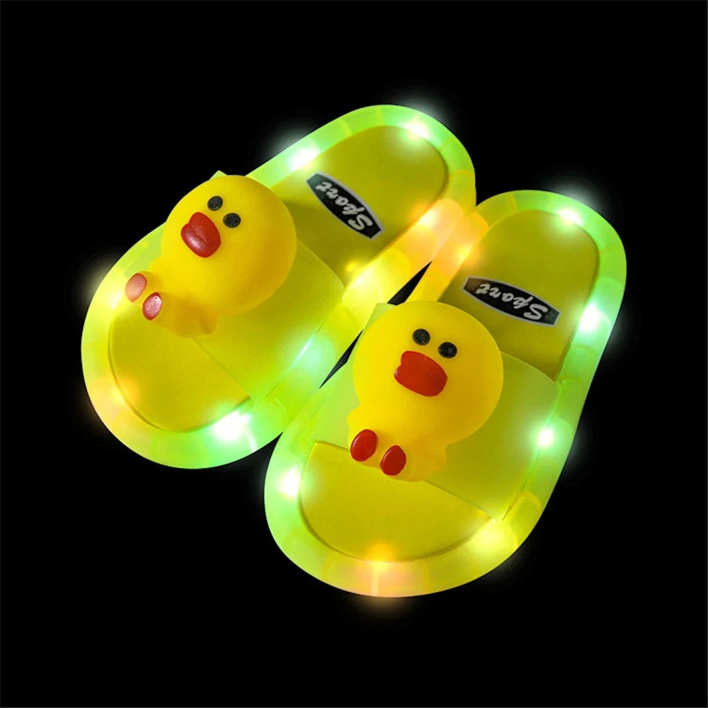 Summer Children Light Slippers Non-slip