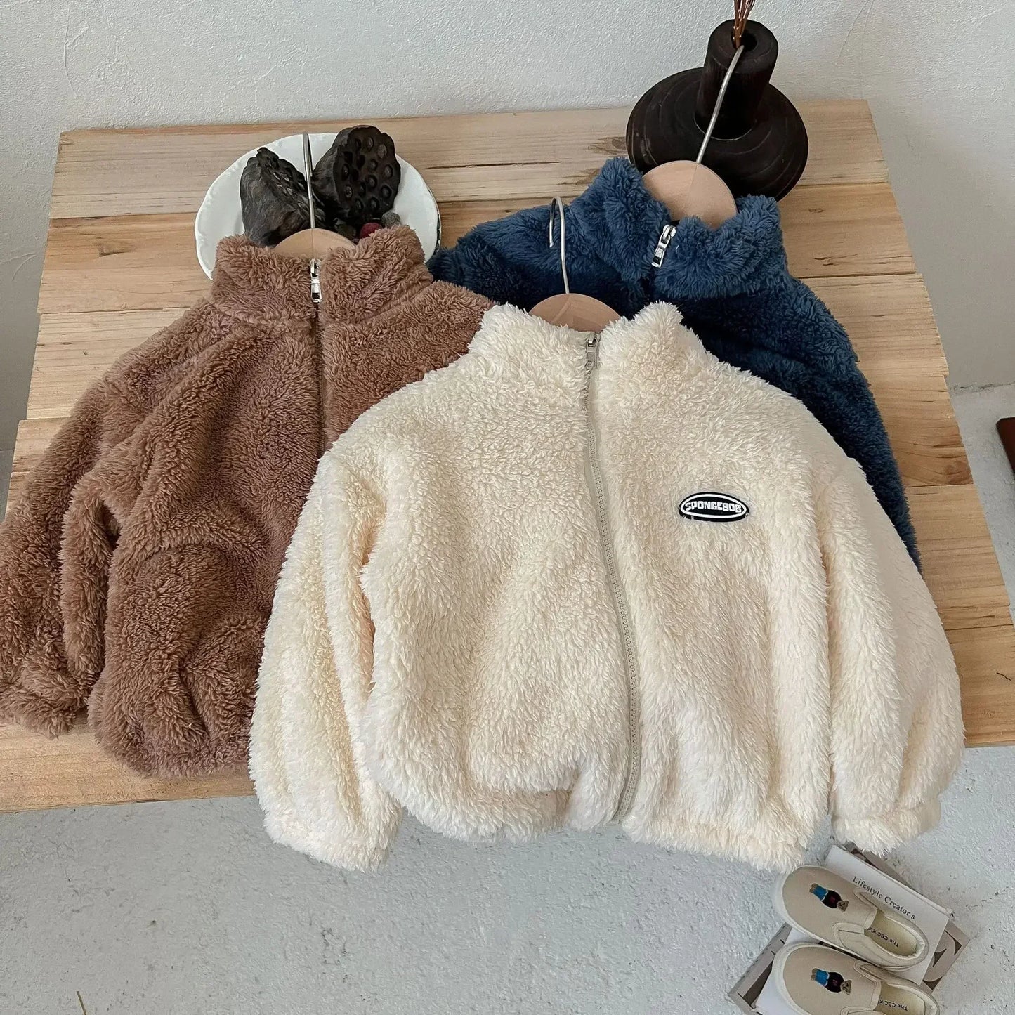 High Quality Of  Fleece Thicken Coat