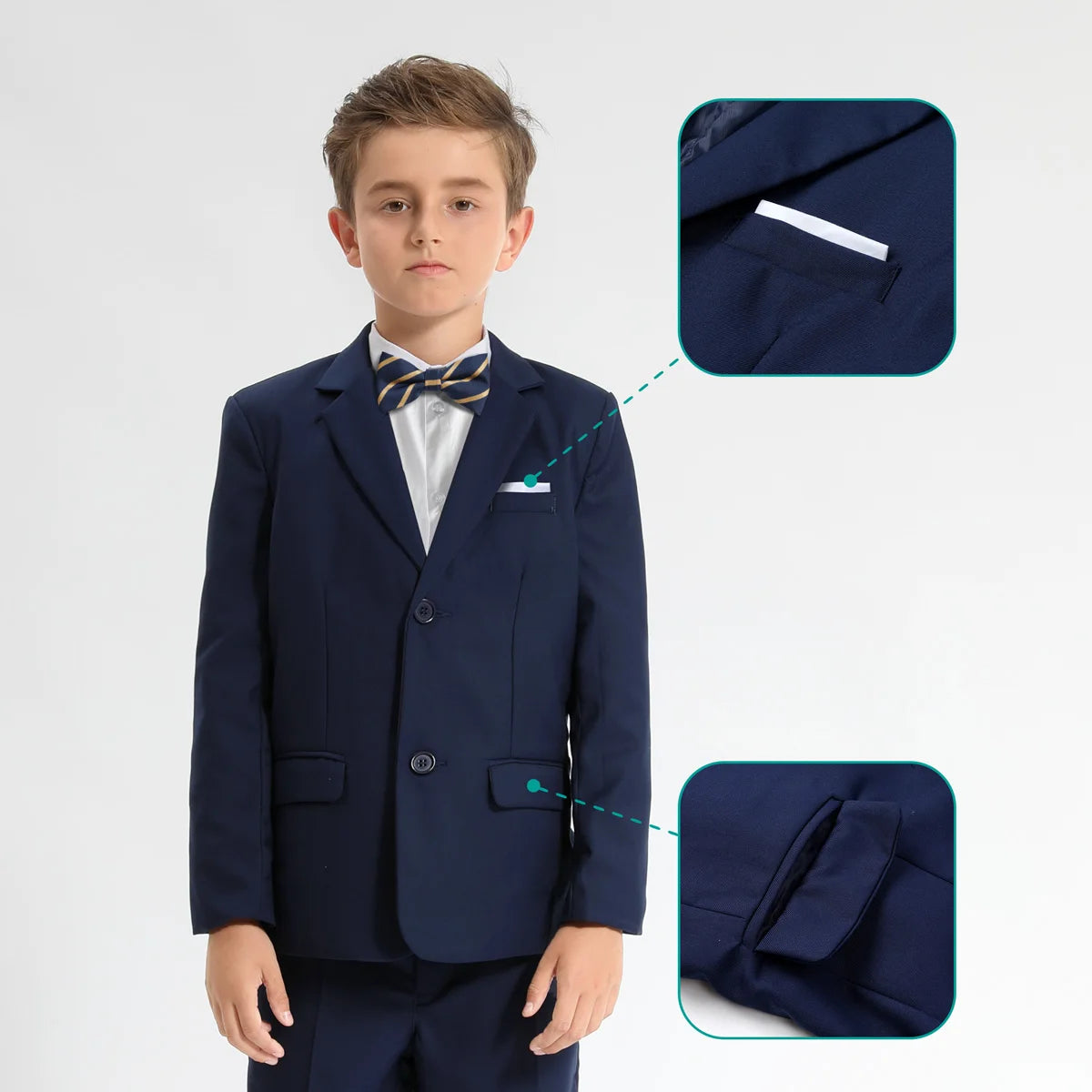 Suit for Kids Boys Set 3 PCS