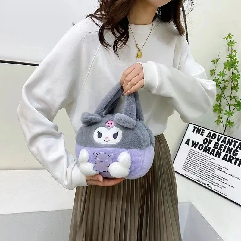 Cute Cartoon Plush Toy Bag