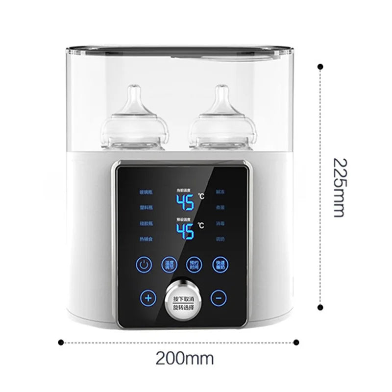 Multi Bottle Warmer Heater Steriliser 8-in-1