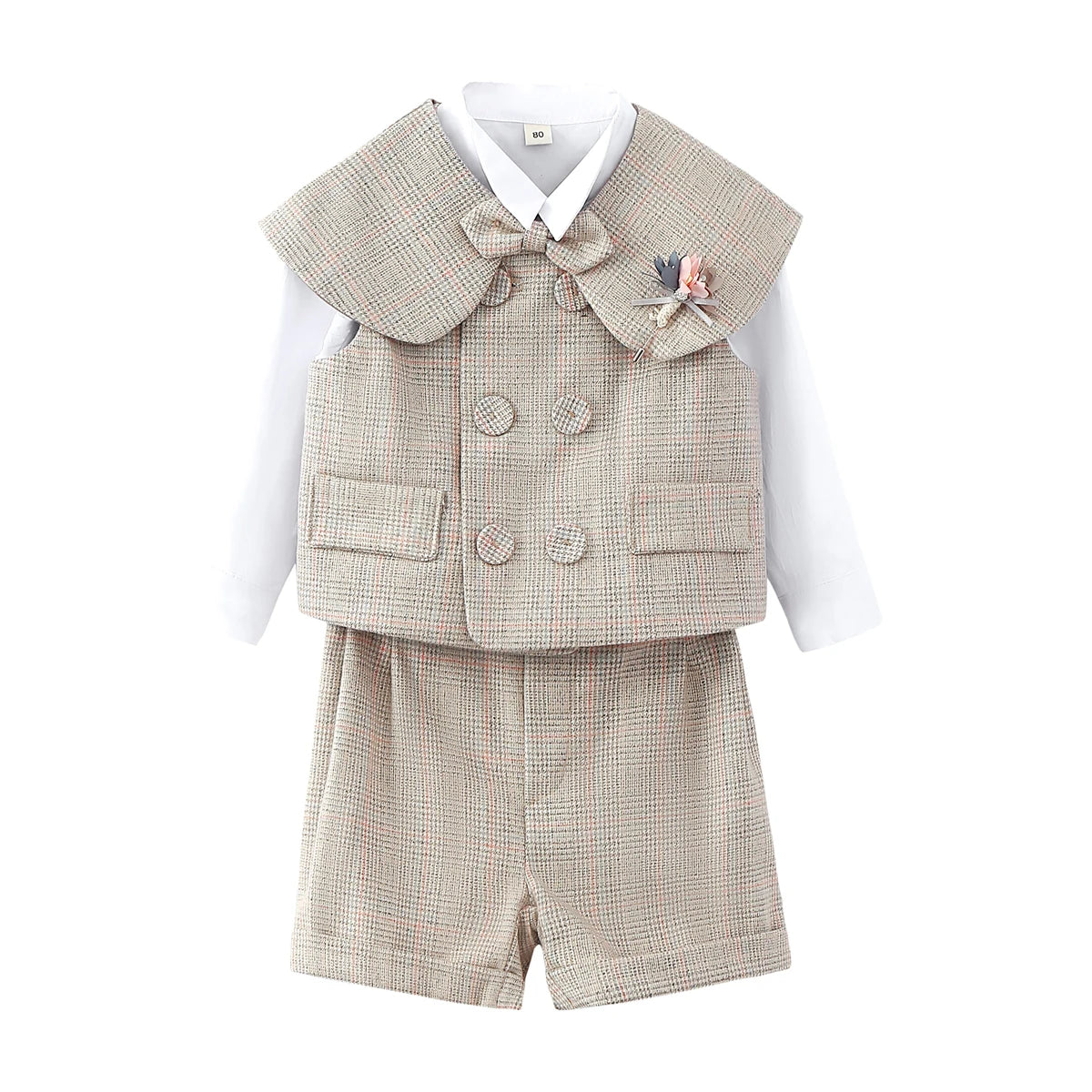 Boy Suits Cotton 6pcs Suit sets