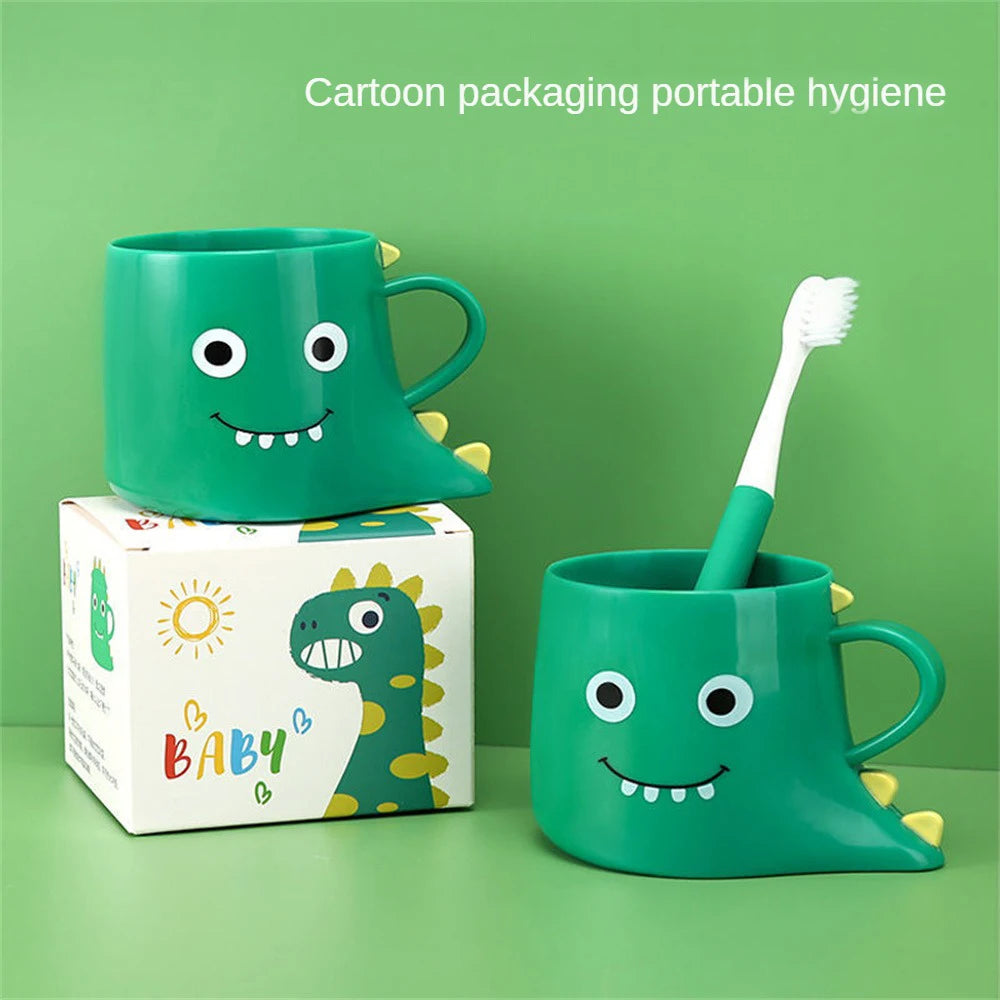 Mouthwash Cup Cute Dinosaur Gargle Cup