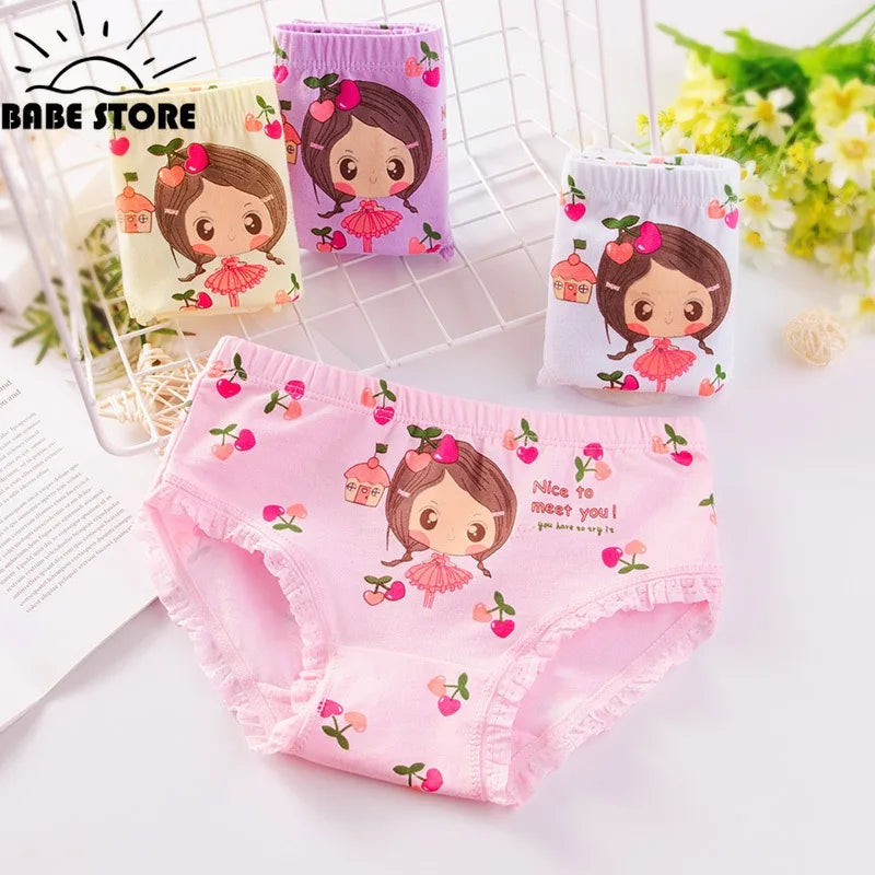 1pc Random Color Cute Cotton Underwear