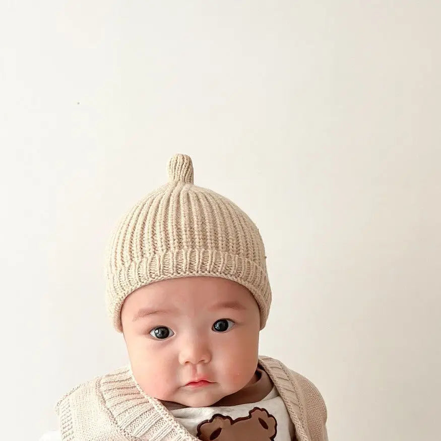 Baby Knit Beanie Cute