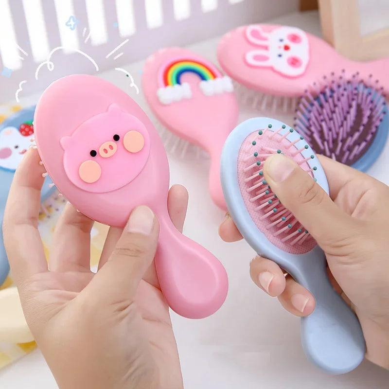 Mini Small Untangling Hairbrush Cute