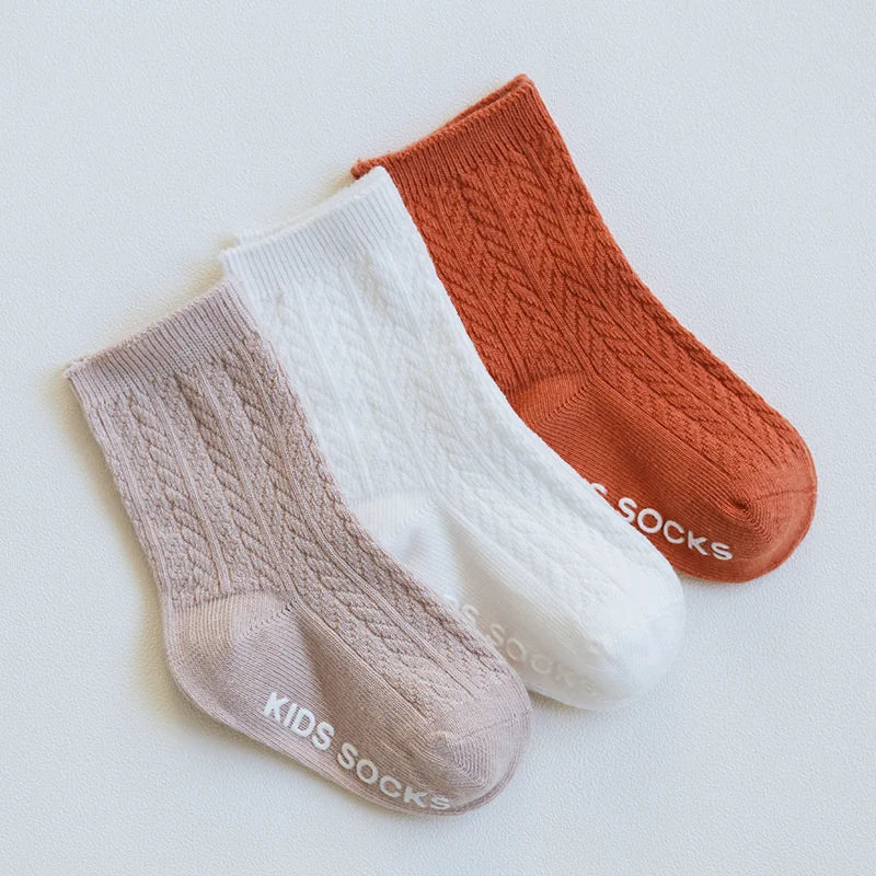 3Pairs/Set Baby Socks Cotton