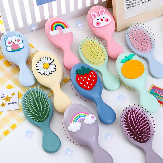 Mini Small Untangling Hairbrush Cute