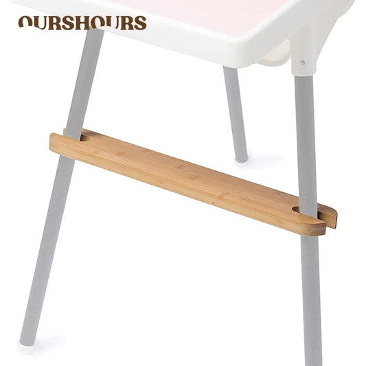 Bamboo Wooden Seat Foot Rest