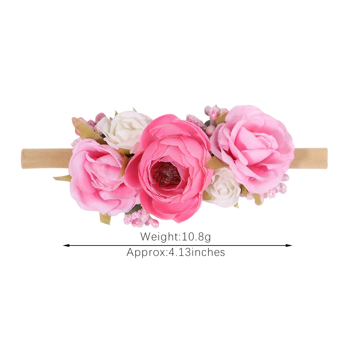 Baby Girl Flower Elastic Hair Band