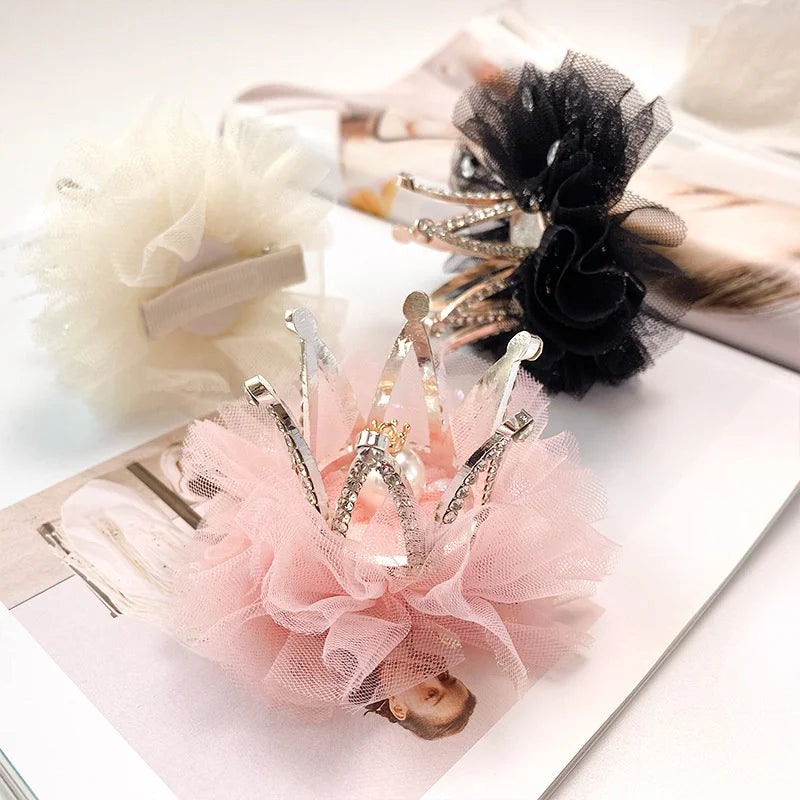 3D Crown Hairpin