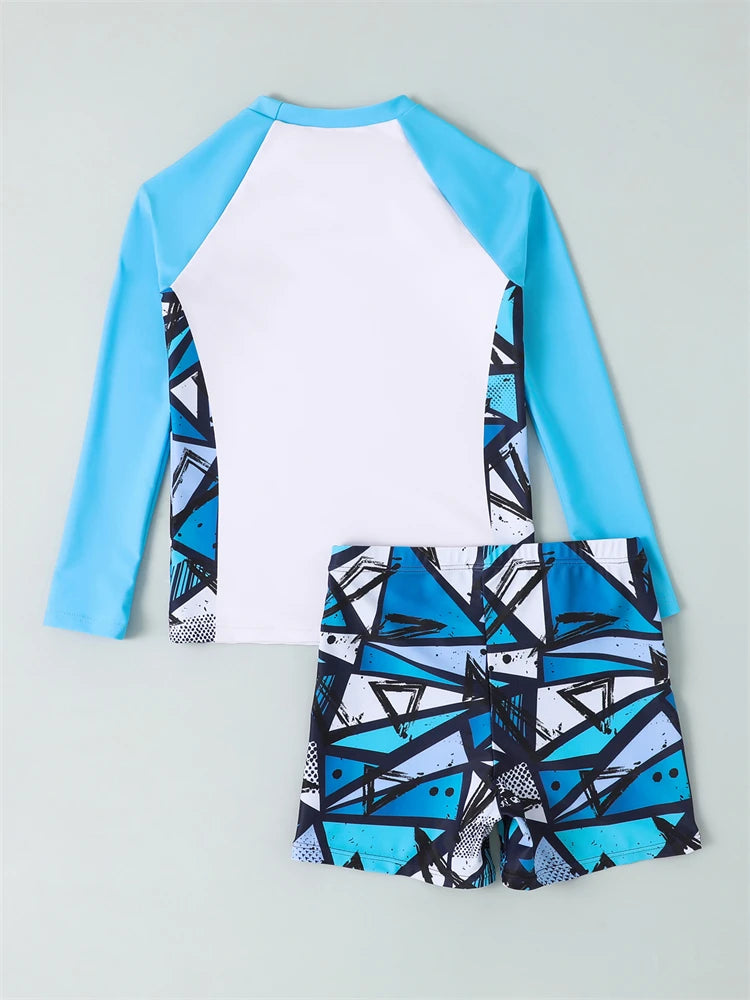 Long Sleeve Swimwear Two Piece