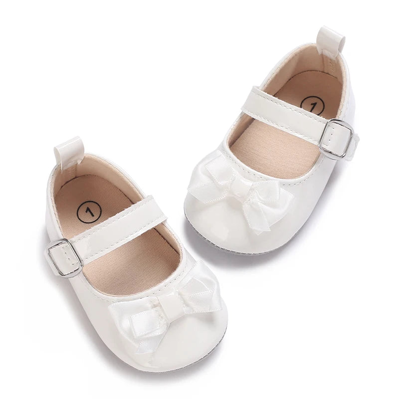 0-18 Months White Sole flat shoes