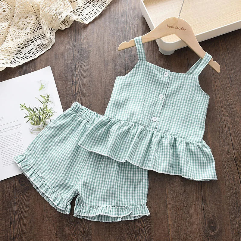 Cotton Girls Sets Two Piece Outfits