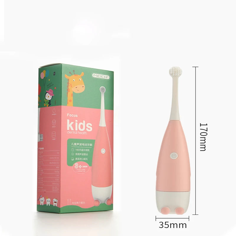 Children Electric Toothbrush Soft Bristles