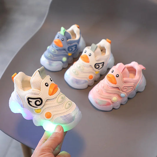 Children Led Duck Sneakers