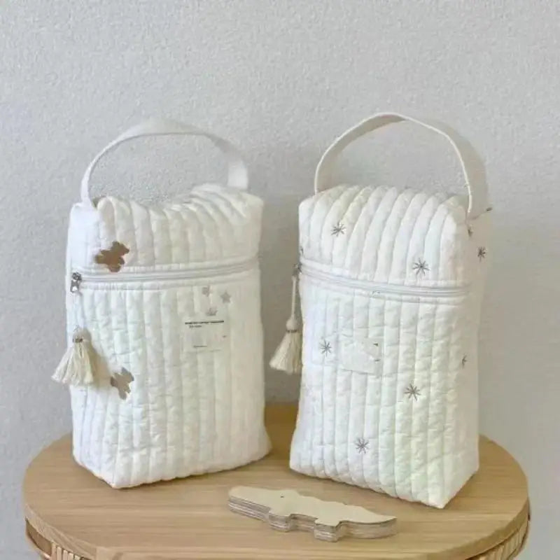 Portable Nappy Organiser Embroidered