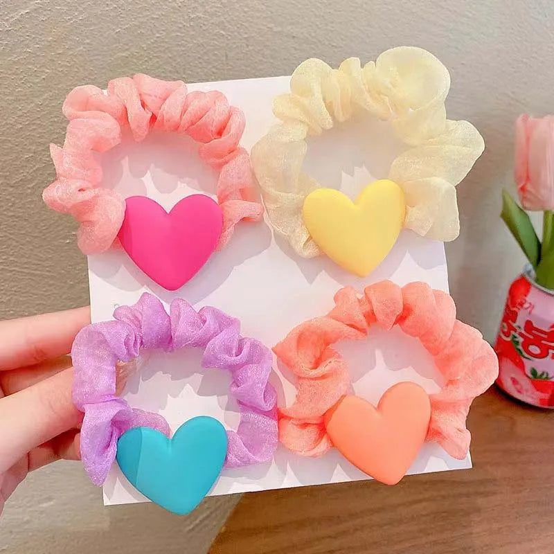 Scrunchies Love Heart Band