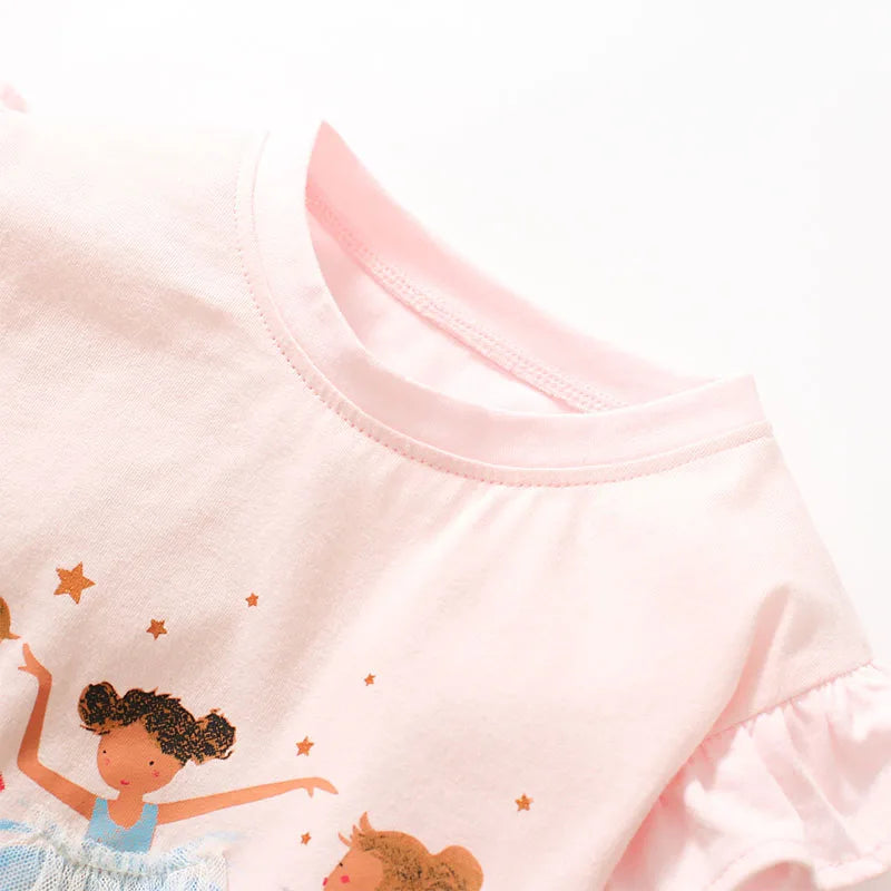 Toddler Tops Ballet Girls T-shirt