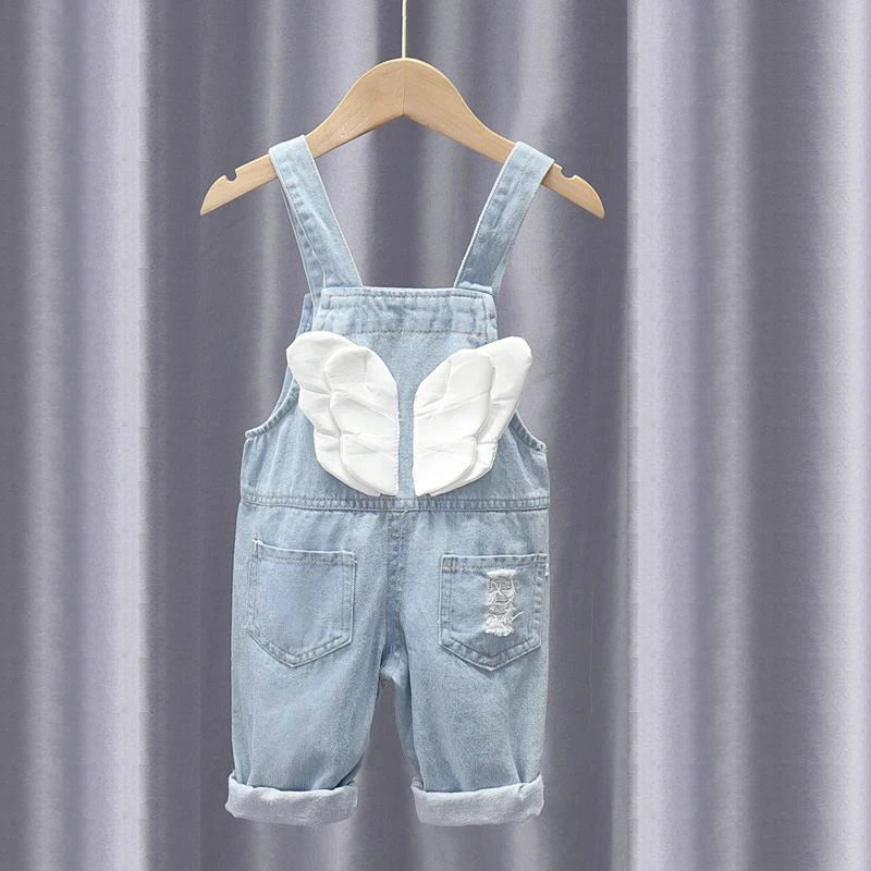 Denim Suspender Pants Jumpsuit