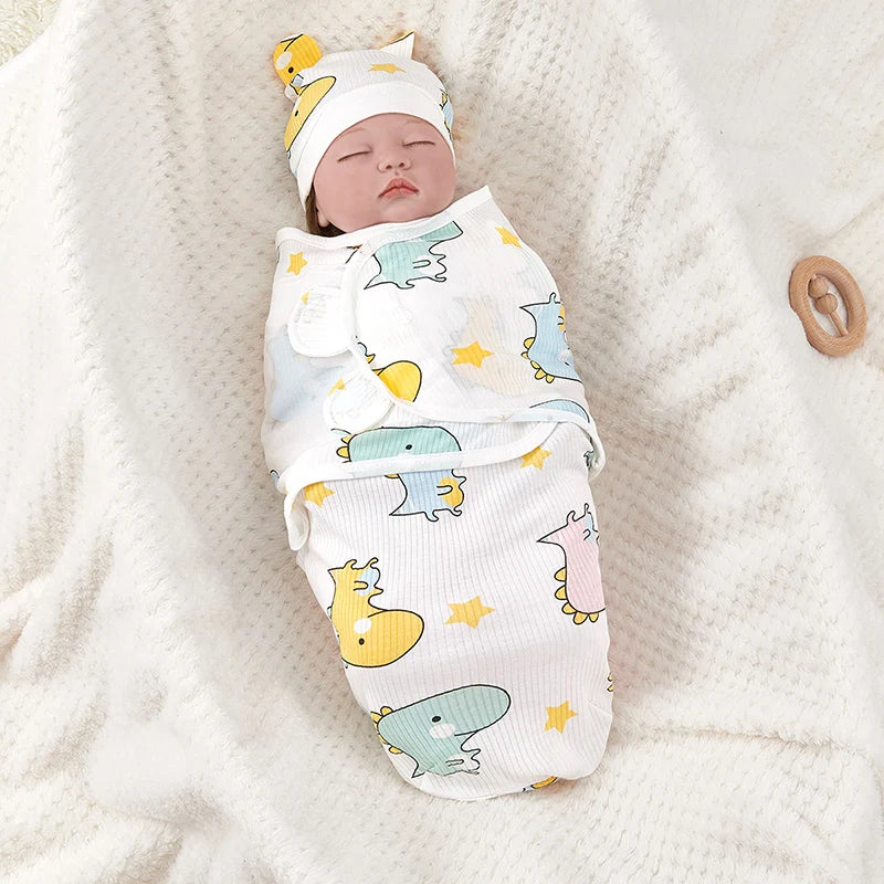 Wrap Adjustable Newborn Sleep-sack set