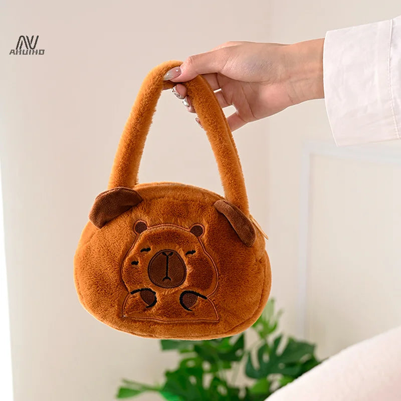 Capybara Plush Handbag Cute