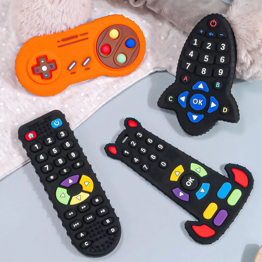 1Pc Remote Control Shape Teether