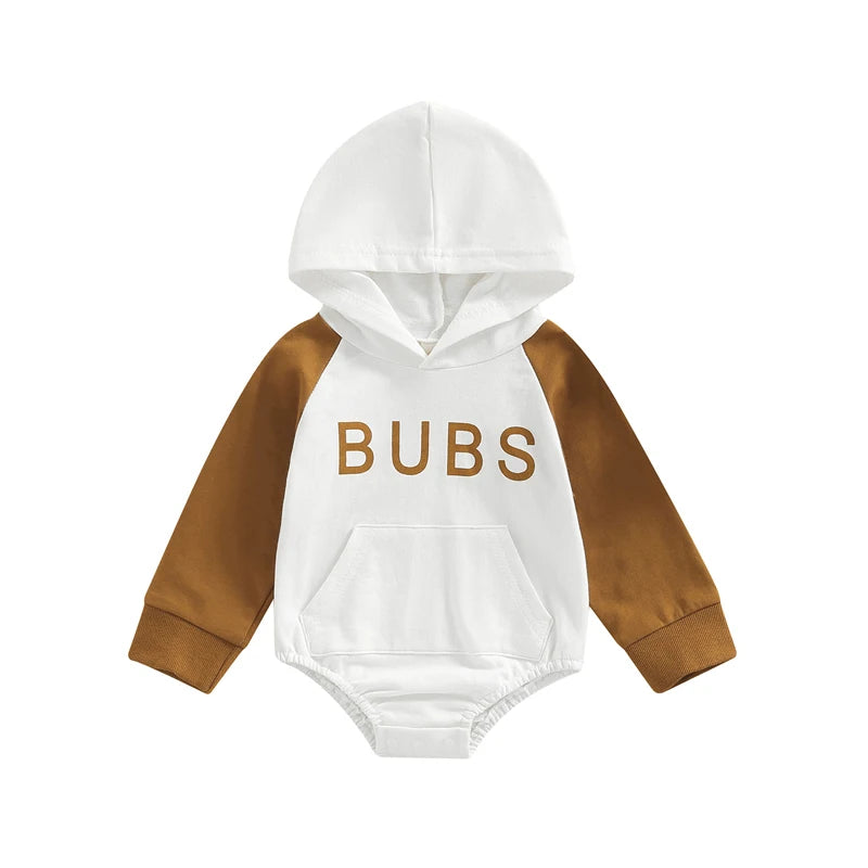 Bubs Long Sleeve Hooded Jumpsuit