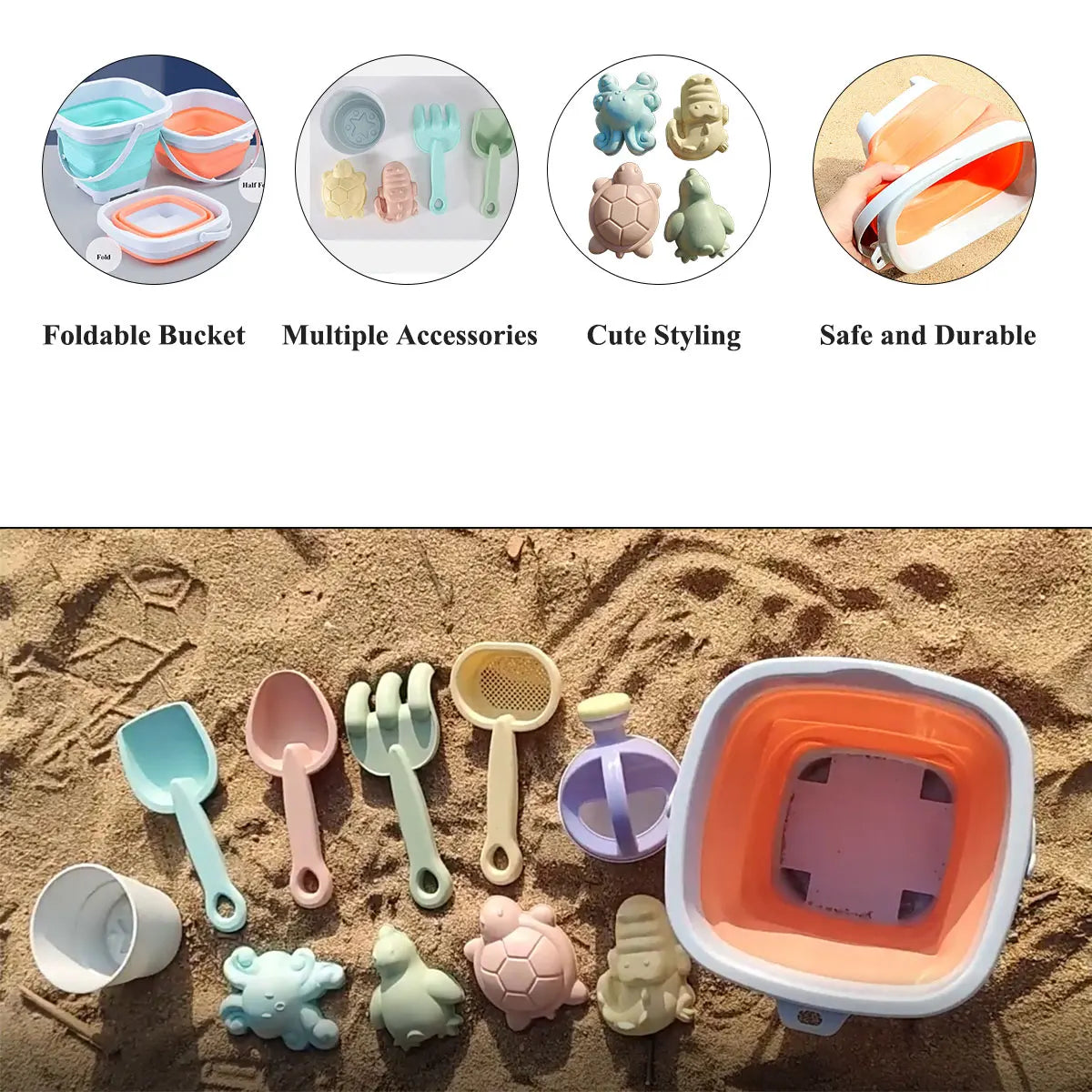 Water Set Bucket Toys for Children