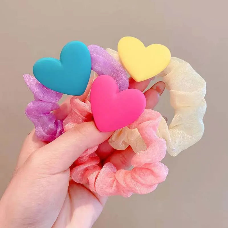 Scrunchies Love Heart Band