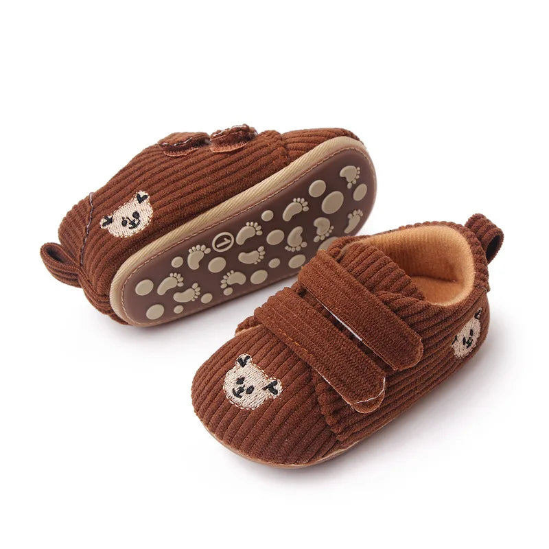 Bear Anti drop Baby Shoes Soft Sole