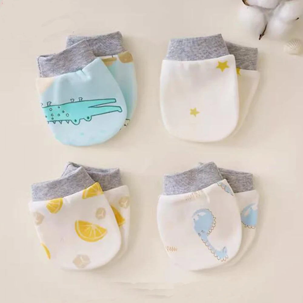 5Pairs Baby Cotton Soft Mitten