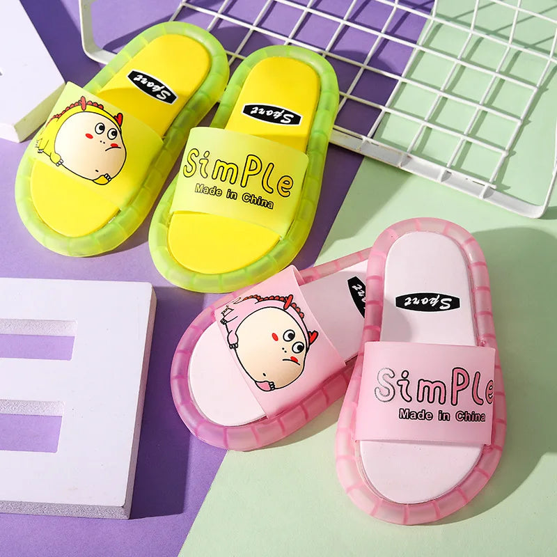 Children led Slippers Cartoon Animals