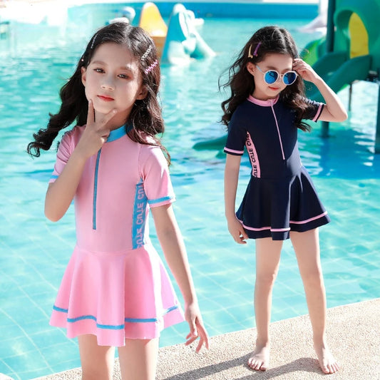 Children One Piece Swimsuit