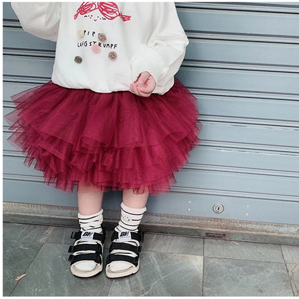 Little Girls fluffy Tutu Skirts